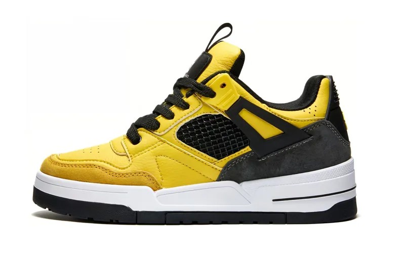 Кроссовки ALPINE PRO Skateboarding Shoes Unisex Low-top, цвет Electric mother yellow