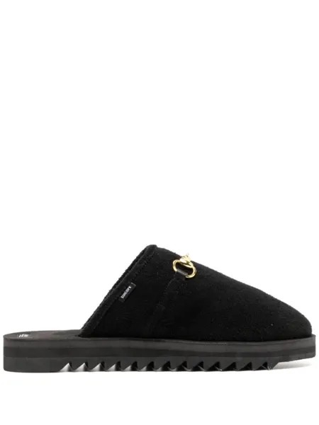 Suicoke слиперы с цепочкой, черный