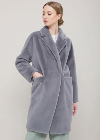 Дубленка женская ALEF 7024/95 голубая 42 RU