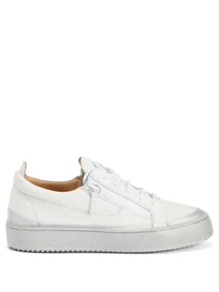 Giuseppe Zanotti кеды Frankie Match с логотипом, белый