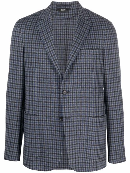 Z Zegna пиджак в клетку