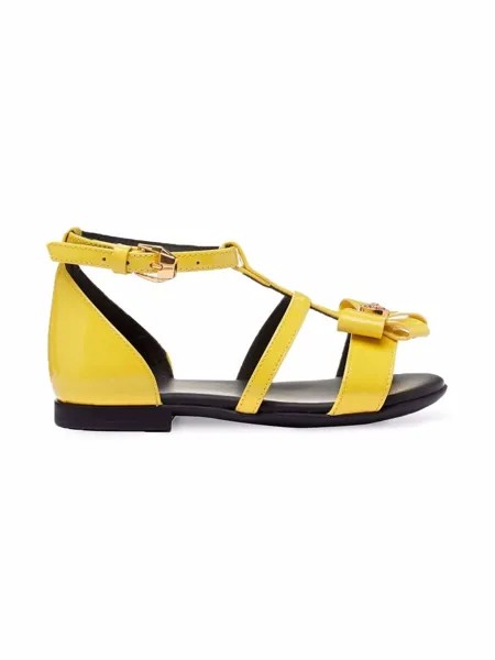 Versace Kids сандалии с бантами