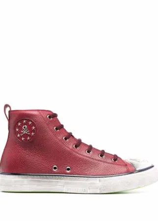 Philipp Plein высокие кеды Megastar