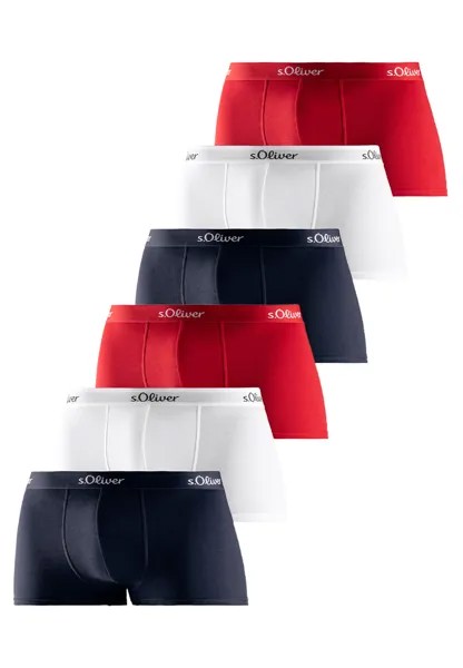 Трусы s.Oliver Retro Short/Pant Basic, красный