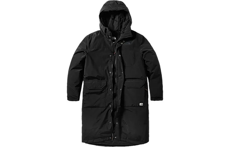 Пуховик мужской черный The North Face, черный