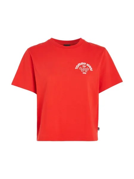 Футболка tjw boxy Retro Sport 2 Tommy Jeans, красный