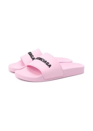 Резиновые шлепанцы Piscine Balenciaga