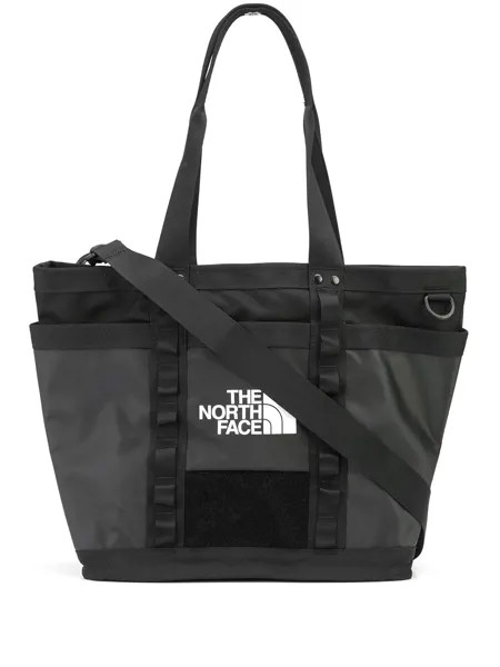 The North Face logo print tote bag