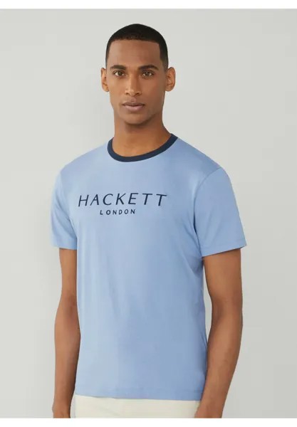 Футболка с принтом HERITAGE CLASSIC TEE Hackett London, цвет blue