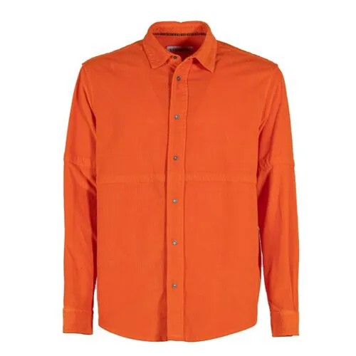 Рубашка BIKKEMBERGS, размер 39, оранжевый