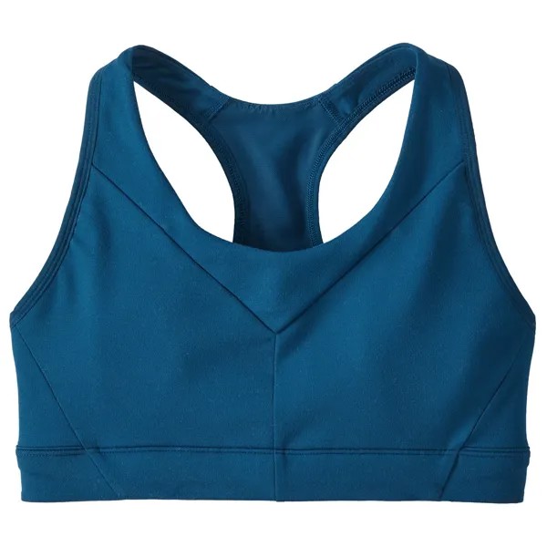 Спортивный бюстгальтер Patagonia Women's Wild Trails Sports Bra, цвет Lagom Blue