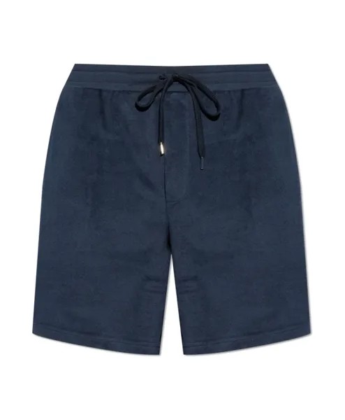 Хлопковые шорты с логотипом Paul Smith, синий