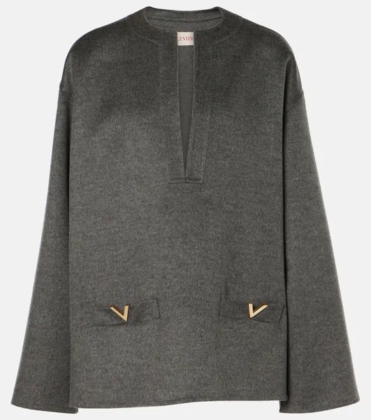 Vзолотой свитер Valentino, серый