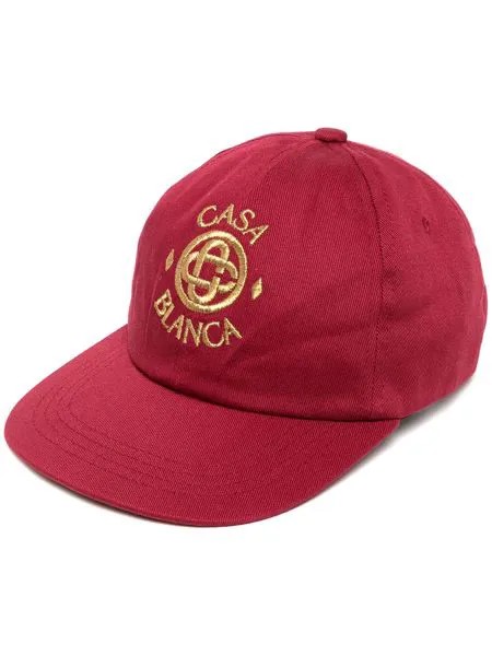 Casablanca бейсболка с вышитым логотипом
