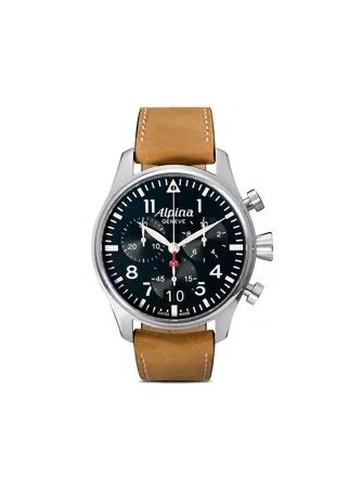 Alpina наручные часы Startimer Pilot Big Date 44 мм