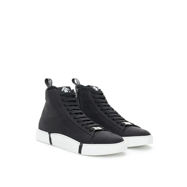 Roberto Cavalli Женские кроссовки Sleek Scamosciata, черный