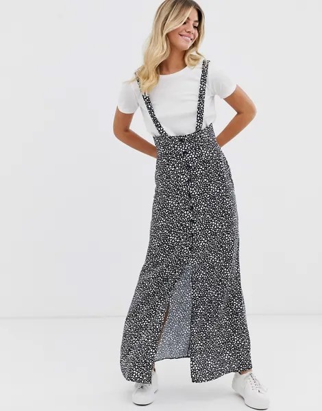 Сарафан макси с принтом ASOS DESIGN-Мульти