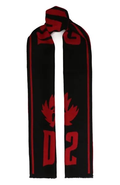 Шерстяной шарф Dsquared2