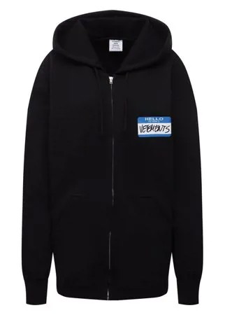 Хлопковый кардиган VETEMENTS