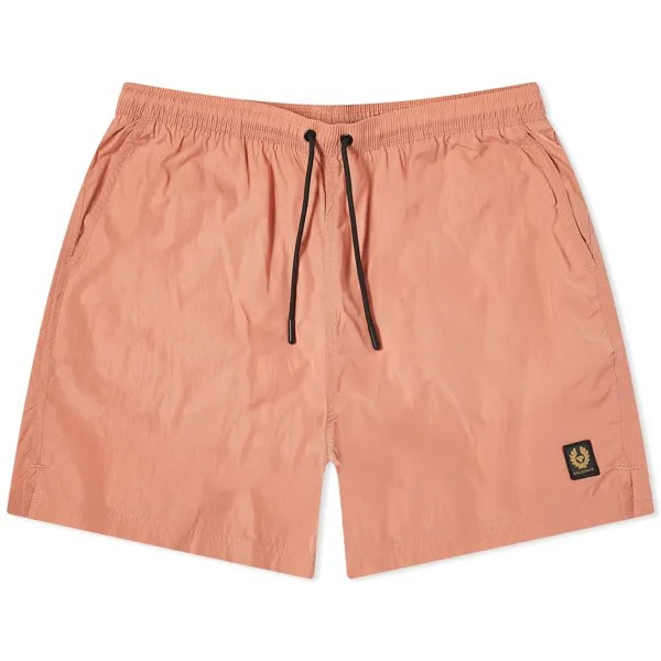 Шорты для плавания Belstaff Clipper Swim Shorts, цвет Rust Pink