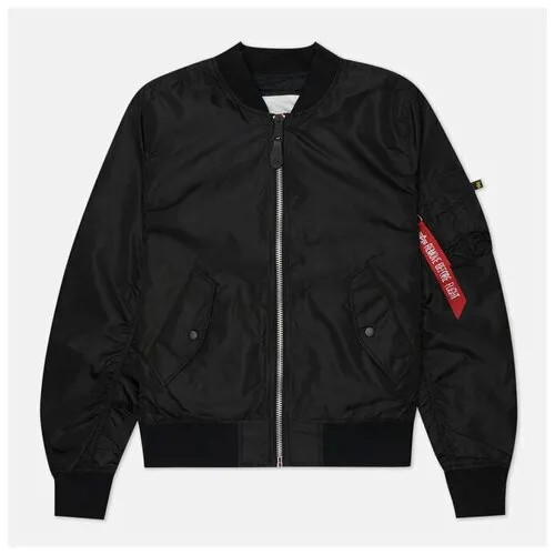 Мужская куртка бомбер Alpha Industries L-2B Dragonfly Blood Chit Flight чёрный, Размер M