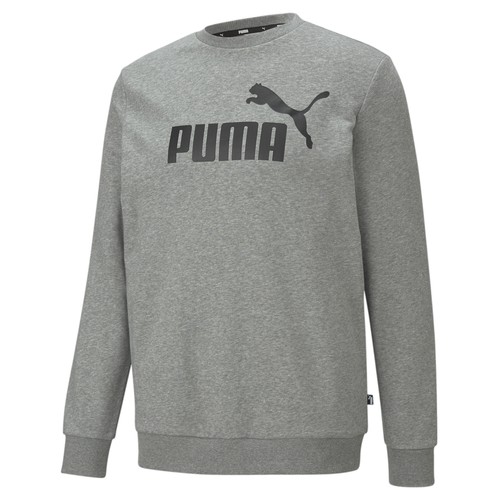 Свитшот PUMA Essentials Big Logo Crew Men’s Sweater, размер XXL, серый