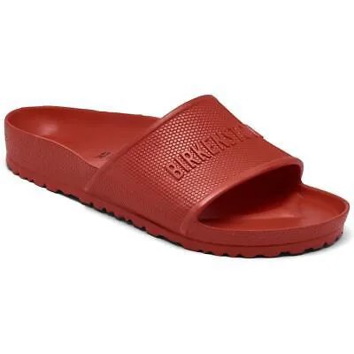 Мужские сандалии Birkenstock Barbados Eva Red Slide Sandals Shoes 41 Medium (D) BHFO 1198