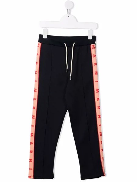 Marni Kids спортивные брюки с логотипом