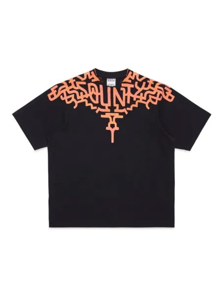 Marcelo Burlon County of Milan футболка с принтом Graffiti Wings, черный