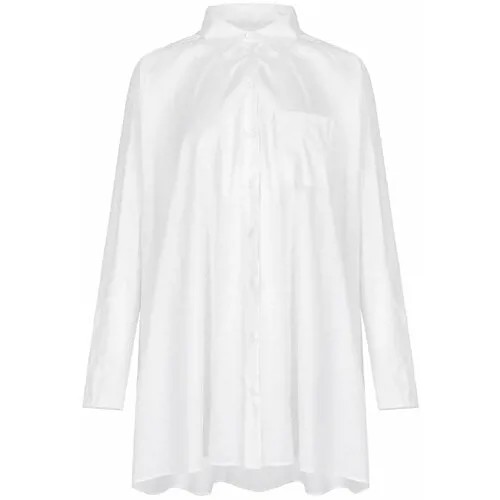 Рубашка  MM6 Maison Margiela, повседневный стиль, размер s, белый