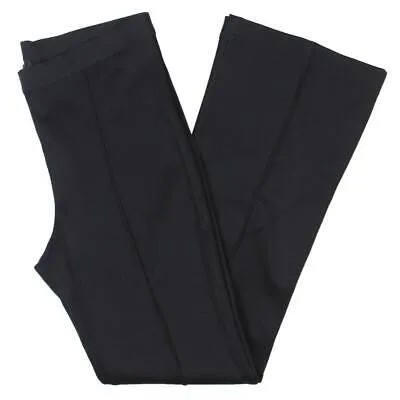 Женские черные офисные расклешенные брюки со средней посадкой Helmut Lang L BHFO 4160