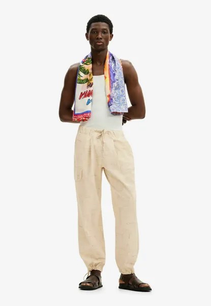 Брюки в стиле милитари Desigual, цвет Beige
