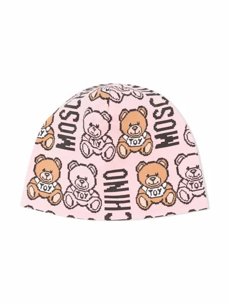 Moschino Kids шапка бини Teddy Bear