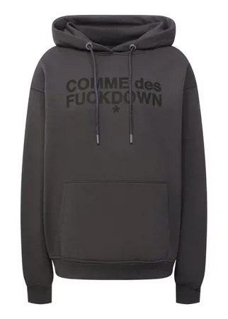 Хлопковое худи Comme des Fuckdown