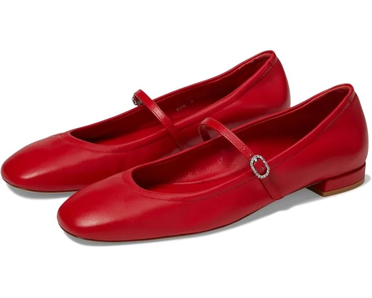 Туфли на плоской подошве Stuart Weitzman Claris Ballet Flat, цвет Cherry
