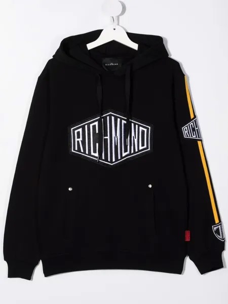 John Richmond Junior худи с вышитым логотипом