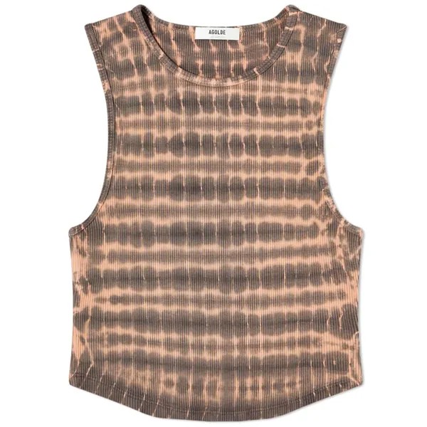 Футболка Agolde Nova Tie Dye Tank Vest