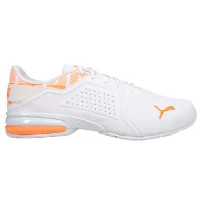 Puma Viz Runner Repeat Perforated Running Mens White Sneakers Повседневная обувь 3773