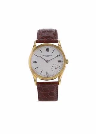 Patek Philippe наручные часы Calatrava pre-owned 33 мм 2001-го года