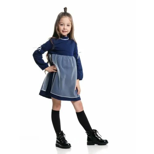 Платье Mini Maxi, размер 116, синий