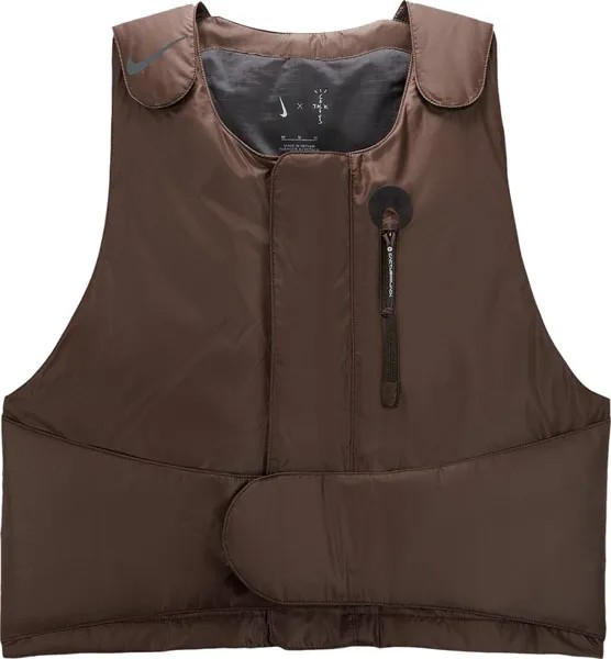 Жилет Cactus Jack by Travis Scott x Nike NRG BH Vest 'Velvet Brown', коричневый