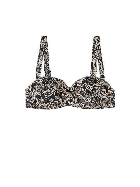 Топ бикини Calzedonia, черный
