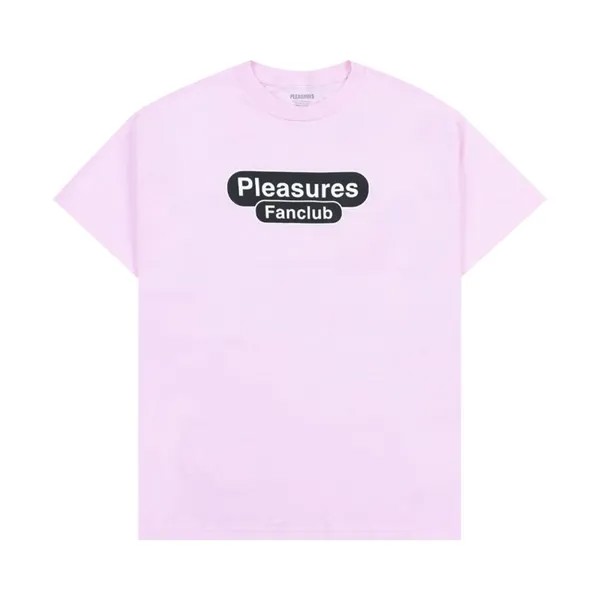 Футболка Pleasures Fanclub T-Shirt, розовый