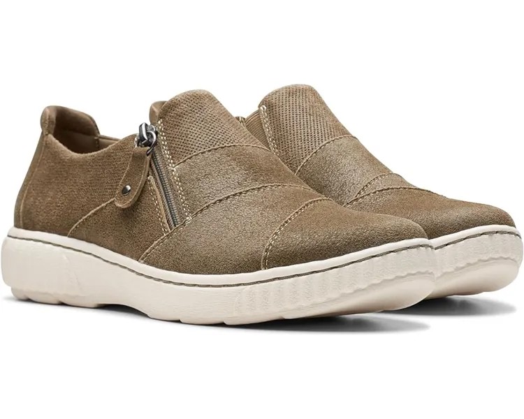 Туфли на плоской подошве Clarks Caroline Grace, оливковый