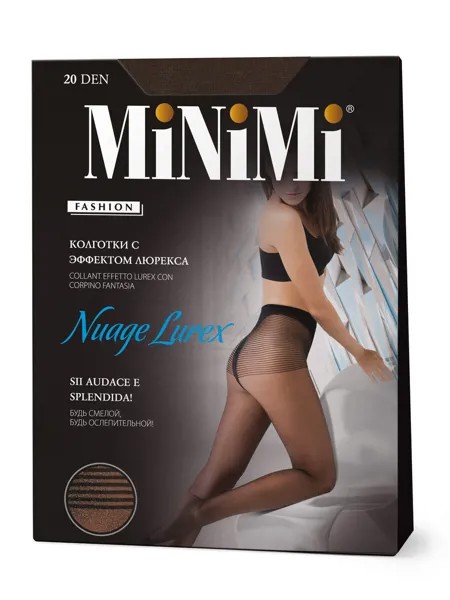 Колготки Mini NUAGE LUREX 20 Cappuccino