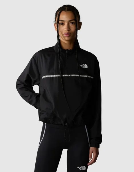 Черная спортивная куртка с логотипом The North Face Zumu