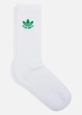 Носки adidas Originals Stan Trefoil, цвет белый, размер 40-42 EU