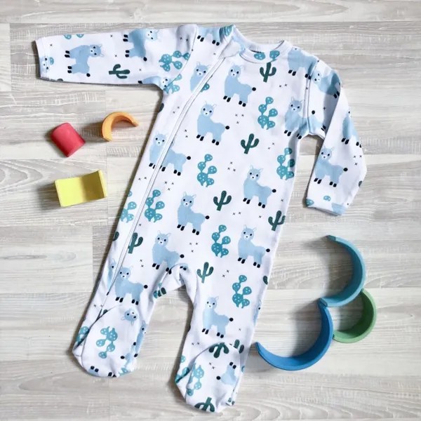 Mjolk Комбинезон Sleep and Play Ламы