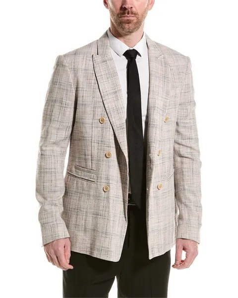 John Varvatos Куртка с пиковыми лацканами, белый