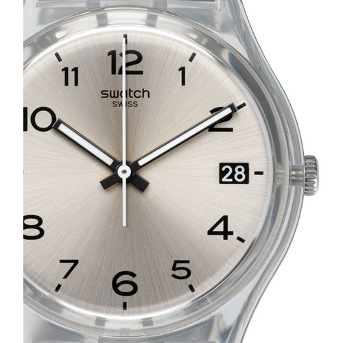 Наручные часы swatch Наручные часы SWATCH SILVERALL GM416A кварцевые, серебряный